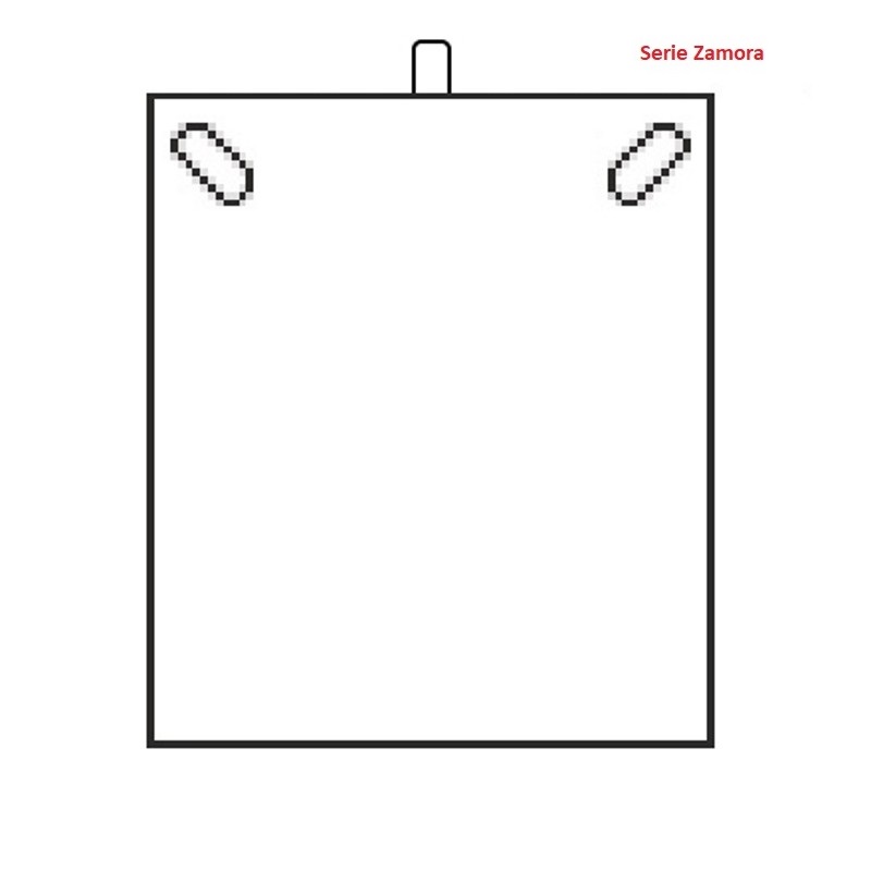 Estuche Zamora collar 110x155x34 mm.